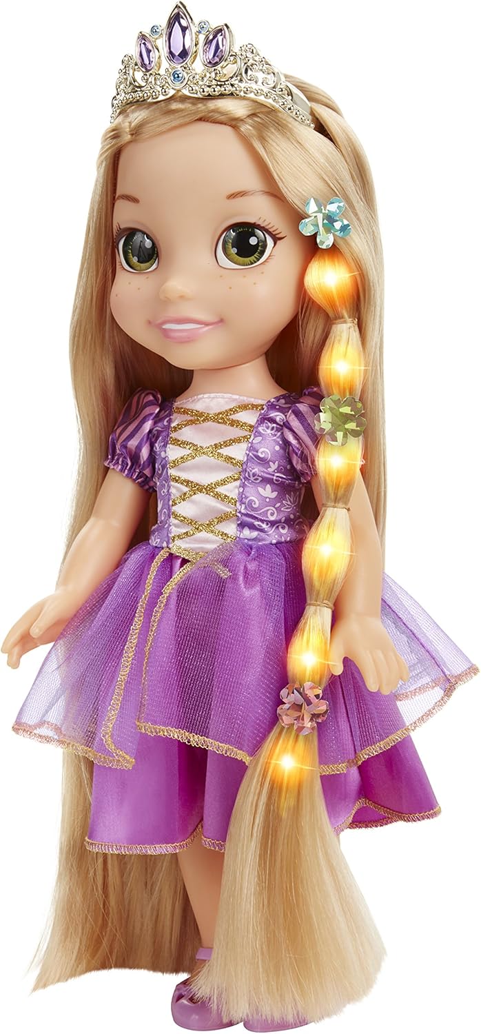 Disney Tangled Rapunzel Toddler Doll Glow Style Indonesia Ubuy